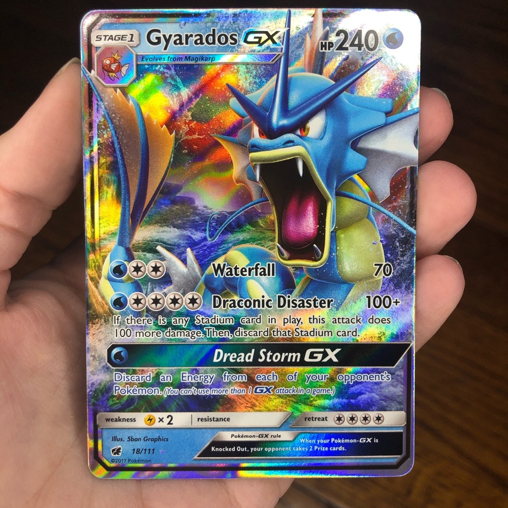 Gyrados GX Pokémon Card